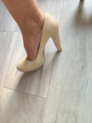 Zapatos de tacón Ungaro beige