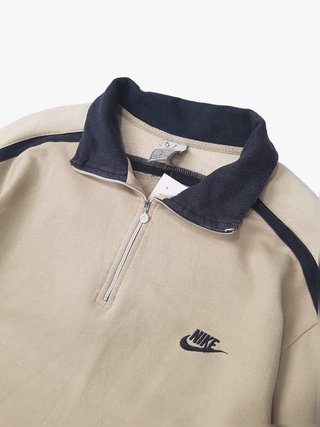 Nike sudadera cremallera 1/4 Y2K vintage L
