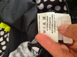 Vestido Flamenca Lunares Negro Blanco