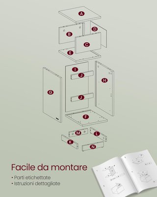 Mesitas Estrechas, Set de 2, Mesas con 2 Cajones y Compartimento Montado Hacia la Izquierda o Derecha, para Dormitorio, Sala de Estar, Blanco Nube