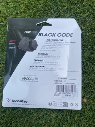 Cordaje Tenis Tecnifibre Red Code y Black Code