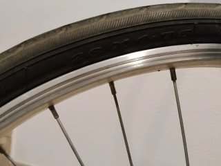 Bicicleta urbana negra
