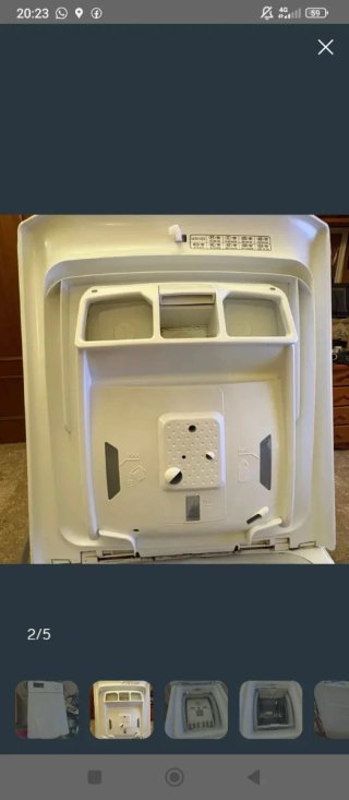 Lavadora Hoover Link Blanca