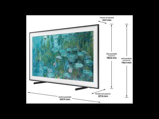 Samsung The Frame QE55LS03AAUXXC con pies