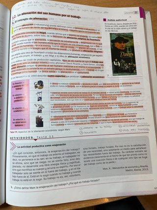 Historia de la filosofía, 2 Bachillerato
