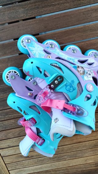 Patines en línea Frozen Niña Talla Ajustable