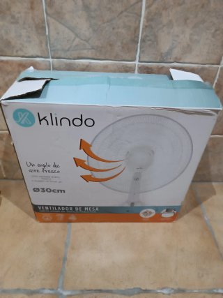 Ventilador de mesa Klindo Ø30cm