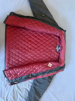 Cazadora Leones de invierno Gris y Roja Talla S