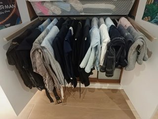 Pantalonero extraíble IKEA 100x58cm armarios PAX