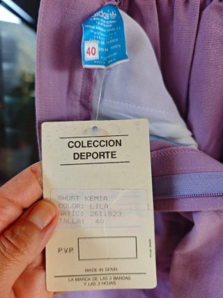 Shorts Adidas Lila