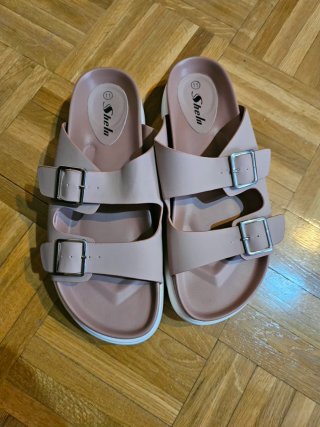 Sandalias Shein Beige/Rosa Talla 11