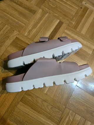 Sandalias Shein Beige/Rosa Talla 11