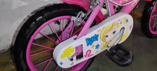 Bicicleta niña 14" Nancy con casco