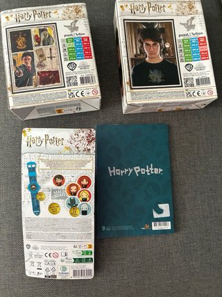 Lotto Gadget Harry Potter: Puzzle e Orologio