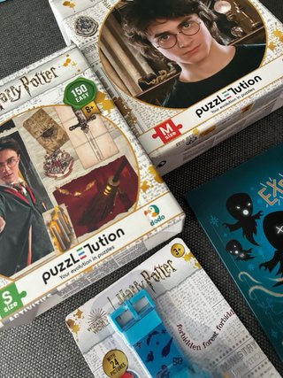 Lotto Gadget Harry Potter: Puzzle e Orologio