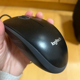 Ratón Logitech USB Negro