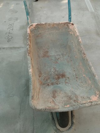 Carretilla de obra resistente