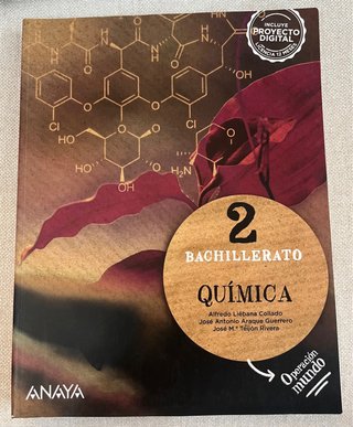 Libro Química 2° Bachillerato - Anaya