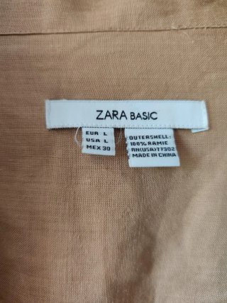 Gabardina Zara Basic L Ramio Beige