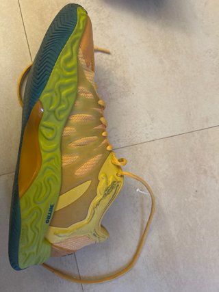 Botas de baloncesto Hali 2 amarillas