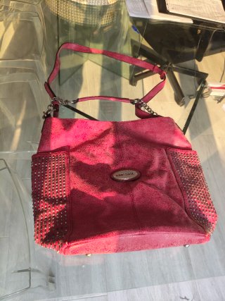 Bolso Diesel Burdeos Tachuelas