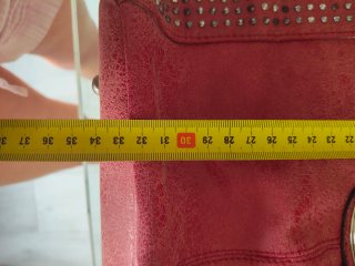 Bolso Diesel Burdeos Tachuelas