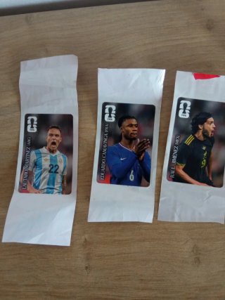 Lote Cromos Panini Coca-Cola Mundial 2026//