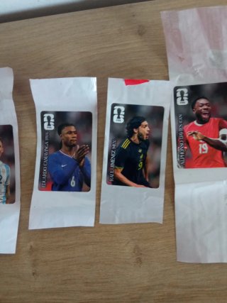 Lote Cromos Panini Coca-Cola Mundial 2026//