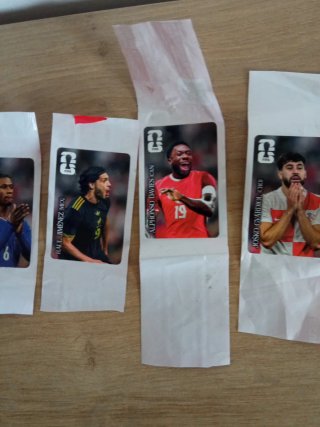 Lote Cromos Panini Coca-Cola Mundial 2026//