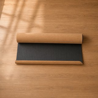 Esterilla de yoga de corcho
