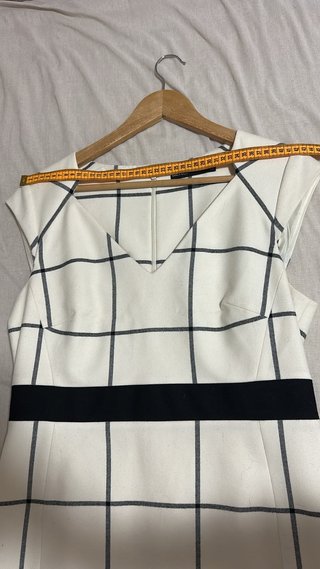 Vestido tubo cuadros Karen Millen Talla 42