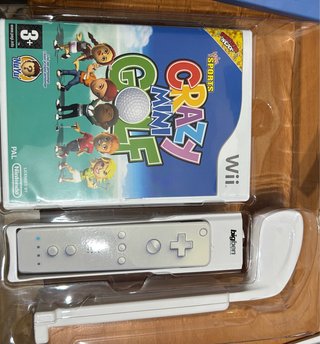 Pacchetto di gioco per Wii con Crazy Mini Golf + accessori