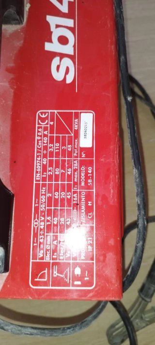Soldador de electrodos OLT