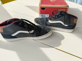 Zapatillas Vans Mid Ante Negro Talla 38