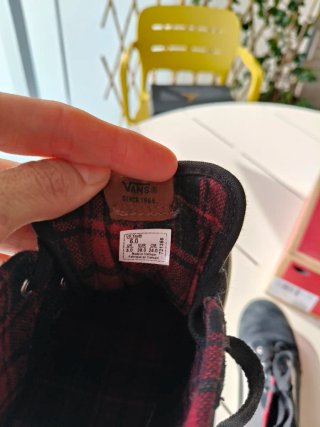 Zapatillas Vans Mid Ante Negro Talla 38