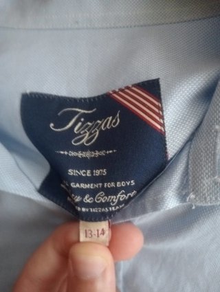 Camisa Tizzas azul hombre
