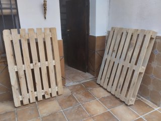 2 Palets de madera