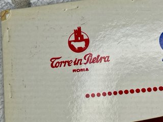 Insegna Cartello Gelati TIP Anni 60 con Bollo