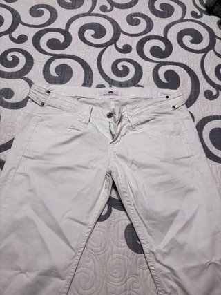 Vaqueros blancos Fornarina