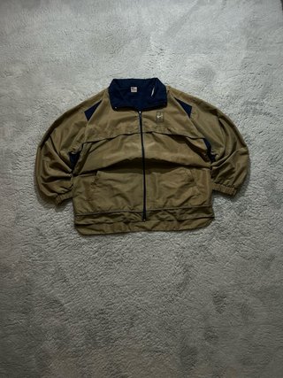 Chaqueta de cremallera Nike Marrón y Azul