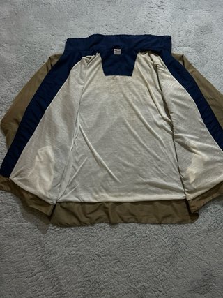 Chaqueta de cremallera Nike Marrón y Azul