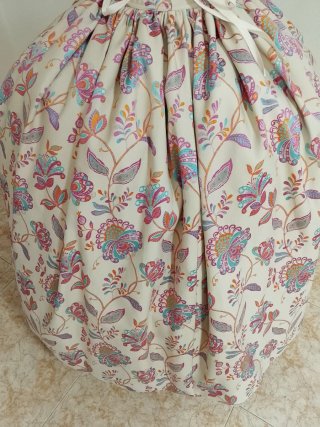 Falda fallera huertana Ofrena multicolor