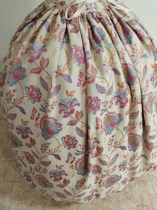 Falda fallera huertana Ofrena multicolor