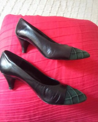 ZAPATOS PIEL NEGRO MUJER