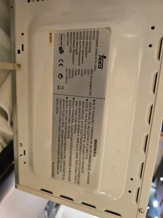 Microondas TeKa Blanco