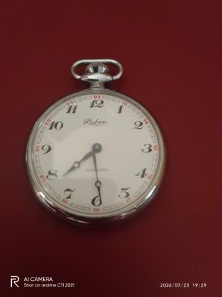 Reloj de bolsillo antiguo Rubén Antichoc cuerda