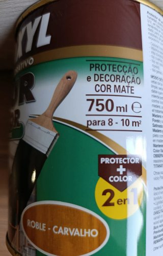 Titanxyl Lasur Roble Mate 750ml