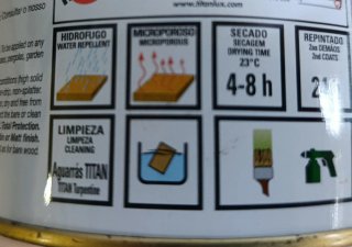 Titanxyl Lasur Roble Mate 750ml