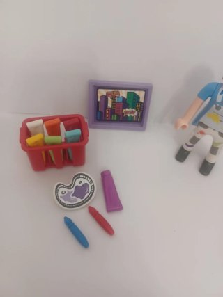 Playmobil Pintora con Accesorios