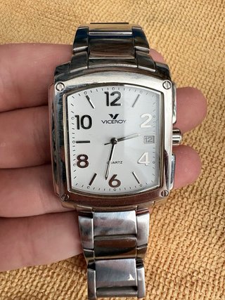 Reloj Viceroy Plata y Blanco